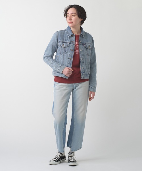 Levi's(リーバイス)の「Levi's/リーバイス TYPEⅢトラッカージャケット(デニムジャケット・レディース・インディゴブルー・M/S/XS)」の6枚目の写真
