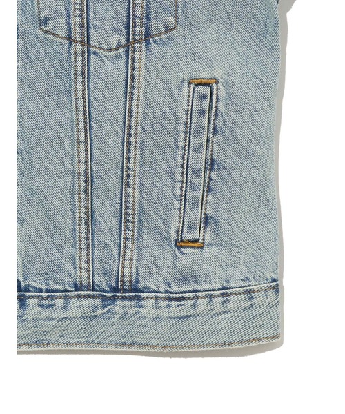 Levi's(リーバイス)の「Levi's/リーバイス TYPEⅢトラッカージャケット(デニムジャケット・レディース・インディゴブルー・M/S/XS)」の11枚目の写真