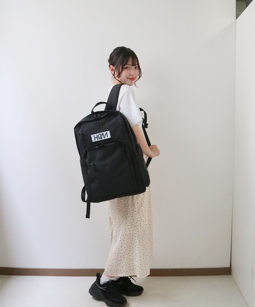 BACKYARD FAMILY(バックヤードファミリー)の「HeM ヘム ジア デイパック型リュック(バックパック/リュック・レディース・レッド/ブラック/ホワイト・FREE)」の18枚目の写真