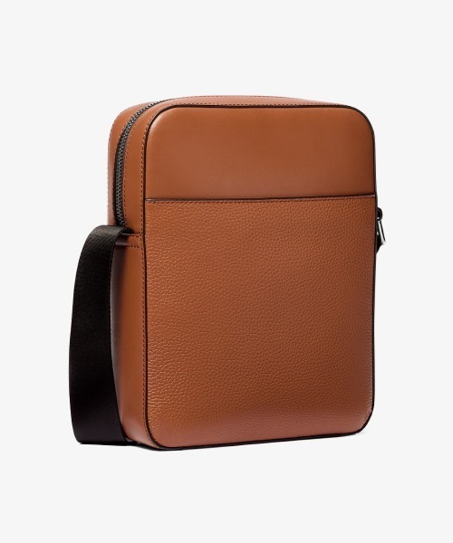 セール】COOPER エンボス ペブルレザー フライトバッグ