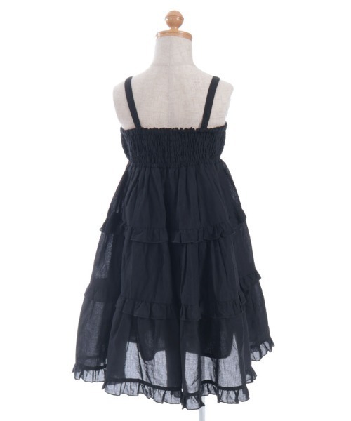 axes femme（アクシーズファム）の「２ＷＡＹコットンワンピース（ワンピース・キッズ・ラベンダー/ブラック・MEDIUM/LARGE/X-LARGE）」の17枚目の写真