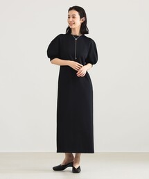 Demi-Luxe BEAMS | 【10/2値下げ】AK+1 / スキューバ パフ ワンピース［手洗い可］(ワンピース)