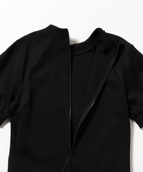 Demi-Luxe BEAMS（デミルクス ビームス）の「【10/2値下げ】AK+1 / スキューバ パフ ワンピース［手洗い可］（ワンピース・レディース・ブラック・36/38）」の19枚目の写真