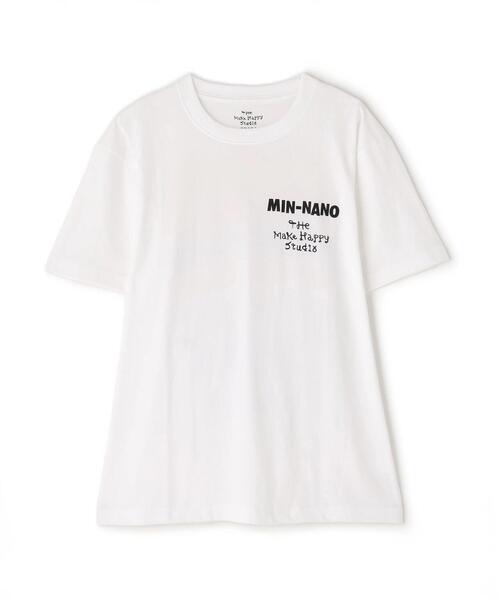 The Make Happy Studio(ザメイクハッピーストゥディオ)の「The Make Happy Studio/ザメイクハッピーストゥディオ/MINNANO×TMHS(Tシャツ/カットソー・メンズ・ホワイト/ブラウン系その他3・L/XXL/XL/M)」の12枚目の写真