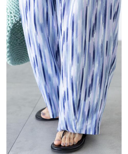 Lugnoncure（ルノンキュール）の「柄アソートイージーパンツ（その他パンツ・レディース・ブルー/ベージュ/ブラック・F）」の15枚目の写真