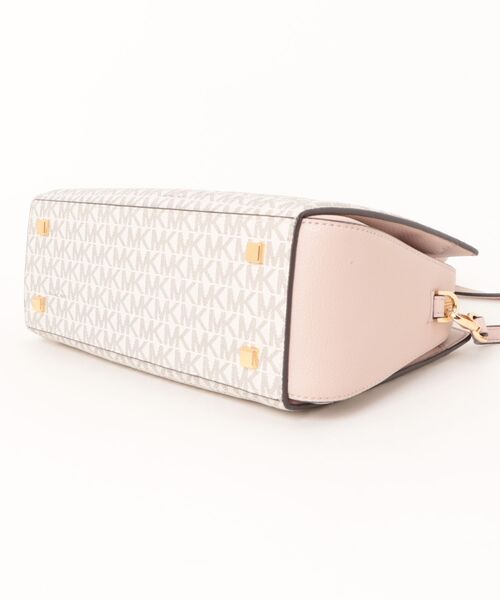 MICHAEL KORS(マイケルコース)の「LAILA サッチェル スモール - MKシグネチャー(ハンドバッグ・レディース・ピンク系その他・FREE)」の7枚目の写真