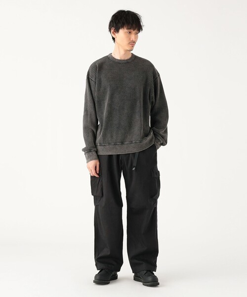 Gramicci(グラミチ)の「【別注】Gramicci / フェード ツイル 6ポケットパンツ(カーゴパンツ・メンズ・カーキ/ブラック・L/XL/M/S)」の7枚目の写真