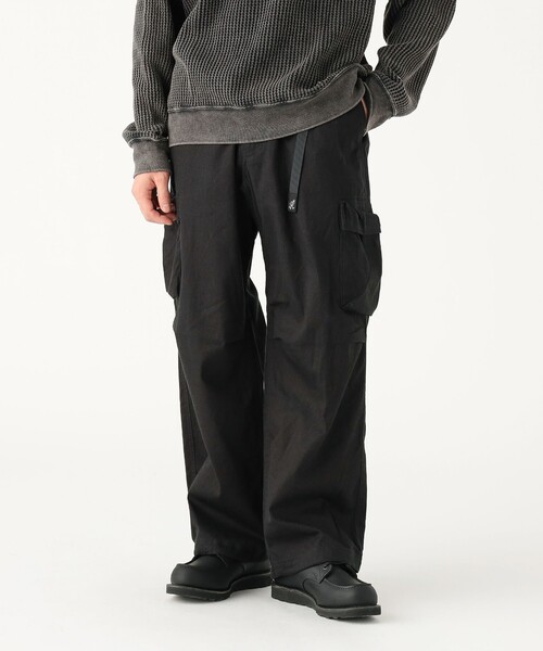 Gramicci(グラミチ)の「【別注】Gramicci / フェード ツイル 6ポケットパンツ(カーゴパンツ・メンズ・カーキ/ブラック・L/XL/M/S)」の9枚目の写真