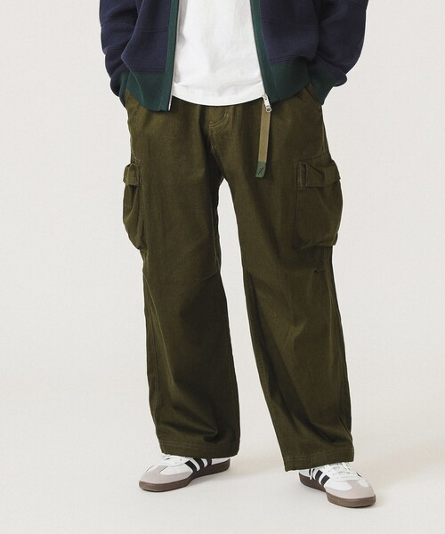 Gramicci(グラミチ)の「【別注】Gramicci / フェード ツイル 6ポケットパンツ(カーゴパンツ・メンズ・カーキ/ブラック・L/XL/M/S)」の20枚目の写真