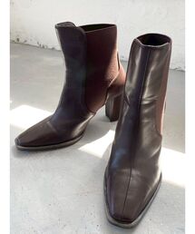 RESEXXY | スクエアトゥショートブーツ(ブーツ)