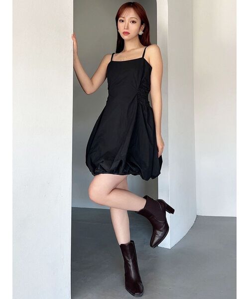 RESEXXY(リゼクシー)の「スクエアトゥショートブーツ(ブーツ・レディース・ブラック/ブラウン・SMALL/MEDIUM/LARGE)」の10枚目の写真