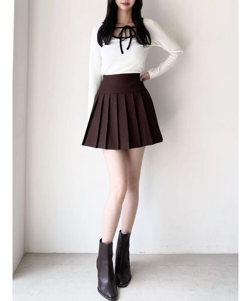 RESEXXY(リゼクシー)の「スクエアトゥショートブーツ(ブーツ・レディース・ブラック/ブラウン・SMALL/MEDIUM/LARGE)」の11枚目の写真