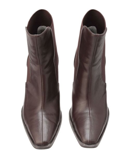 RESEXXY(リゼクシー)の「スクエアトゥショートブーツ(ブーツ・レディース・ブラック/ブラウン・SMALL/MEDIUM/LARGE)」の14枚目の写真