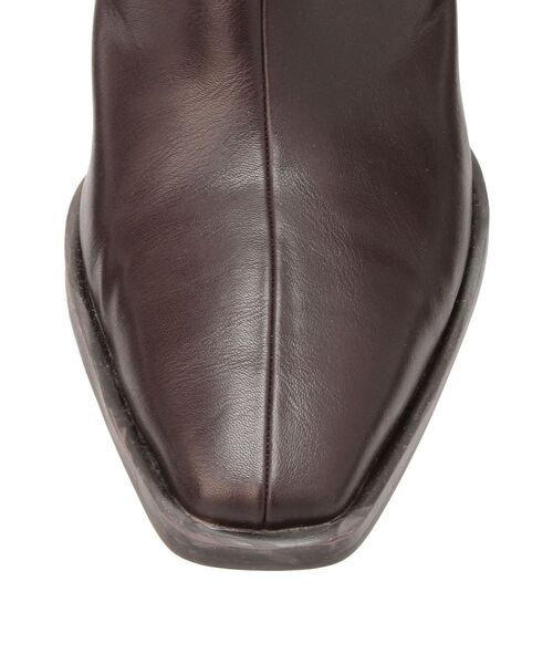 RESEXXY(リゼクシー)の「スクエアトゥショートブーツ(ブーツ・レディース・ブラック/ブラウン・SMALL/MEDIUM/LARGE)」の18枚目の写真