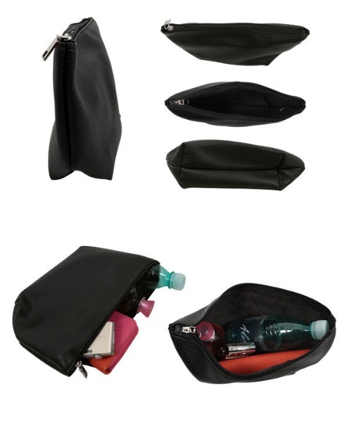 KOBE LETTUCE（コウベレタス）の「3点セット ペーパーバッグ（トートバッグ・レディース・ブラック/キャメル・M）」の11枚目の写真