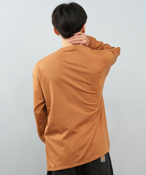 Columbia（コロンビア）の「columbia/コロンビア CROOKED RIVER L/S TEE ロンT/長袖Tシャツ 吸湿速乾 紫外線防止 PM0595（Tシャツ/カットソー・メンズ・ヘザーグレー/ブラック/ネイビー/ブラウン・XL/L/M/S）」の18枚目の写真