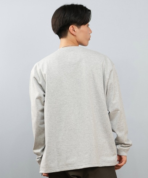 Columbia（コロンビア）の「columbia/コロンビア CROOKED RIVER L/S TEE ロンT/長袖Tシャツ 吸湿速乾 紫外線防止 PM0595（Tシャツ/カットソー・メンズ・ヘザーグレー/ブラック/ネイビー/ブラウン・XL/L/M/S）」の12枚目の写真
