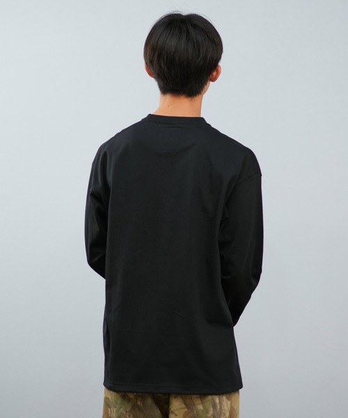 Columbia（コロンビア）の「columbia/コロンビア CROOKED RIVER L/S TEE ロンT/長袖Tシャツ 吸湿速乾 紫外線防止 PM0595（Tシャツ/カットソー・メンズ・ヘザーグレー/ブラック/ネイビー/ブラウン・XL/L/M/S）」の7枚目の写真