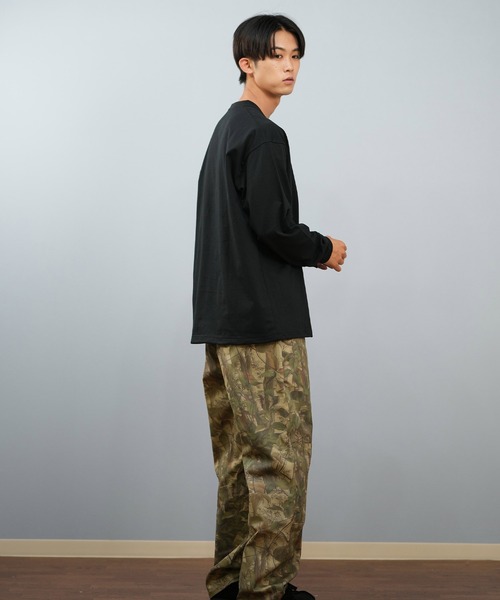 Columbia（コロンビア）の「columbia/コロンビア CROOKED RIVER L/S TEE ロンT/長袖Tシャツ 吸湿速乾 紫外線防止 PM0595（Tシャツ/カットソー・メンズ・ヘザーグレー/ブラック/ネイビー/ブラウン・XL/L/M/S）」の9枚目の写真