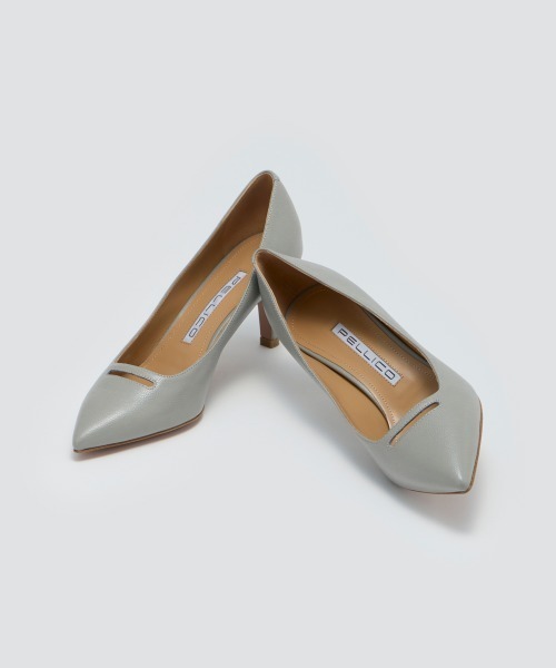 PELLICO(ペリーコ)の「ANDREA アネッリ キャビア パンプス 7.0cm LIGHT GREY(パンプス・レディース・ライトグレー・38/39/35/36/36.5/37.5/35.5/37/39.5/40/34/38.5)」の10枚目の写真
