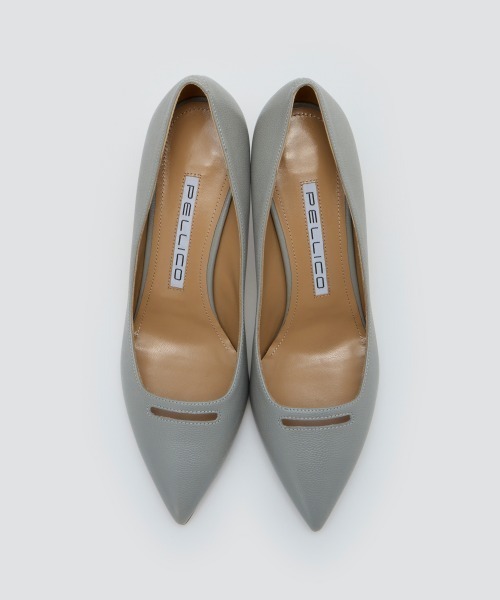 PELLICO(ペリーコ)の「ANDREA アネッリ キャビア パンプス 7.0cm LIGHT GREY(パンプス・レディース・ライトグレー・38/39/35/36/36.5/37.5/35.5/37/39.5/40/34/38.5)」の2枚目の写真
