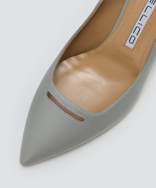 PELLICO(ペリーコ)の「ANDREA アネッリ キャビア パンプス 7.0cm LIGHT GREY(パンプス・レディース・ライトグレー・38/39/35/36/36.5/37.5/35.5/37/39.5/40/34/38.5)」の4枚目の写真