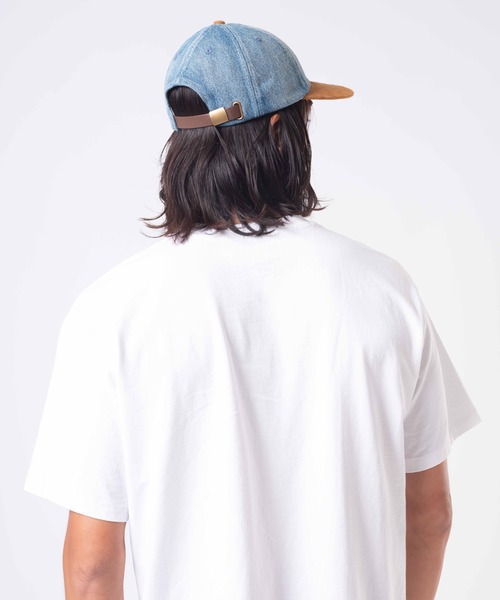 Levi's（リーバイス）の「Levi's/リーバイス RELAXED DAD グラフィックキャップ（キャップ・メンズ・インディゴブルー・OS）」の4枚目の写真