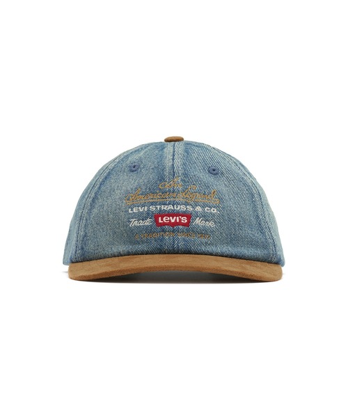 Levi's（リーバイス）の「Levi's/リーバイス RELAXED DAD グラフィックキャップ（キャップ・メンズ・インディゴブルー・OS）」の5枚目の写真