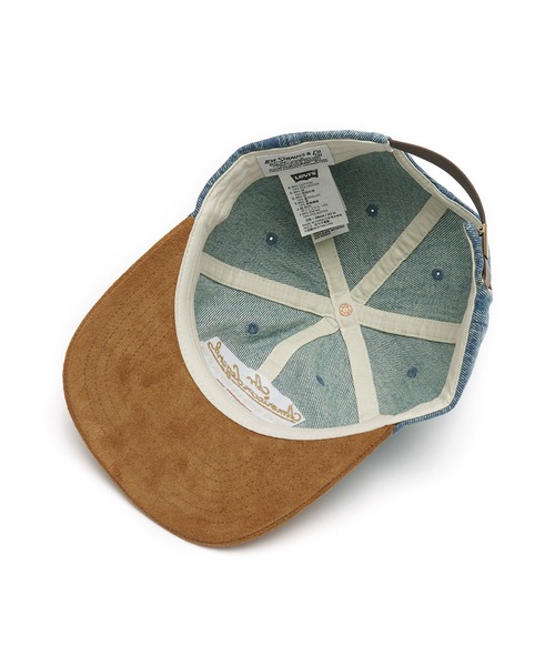 Levi's（リーバイス）の「Levi's/リーバイス RELAXED DAD グラフィックキャップ（キャップ・メンズ・インディゴブルー・OS）」の8枚目の写真