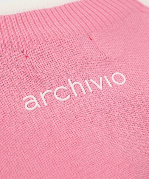 archivio(アルチビオ)の「<LADIES>カラーライン配色ニット(ニット/セーター・レディース・ホワイト/ピンク/ブラウン・M/S)」の20枚目の写真