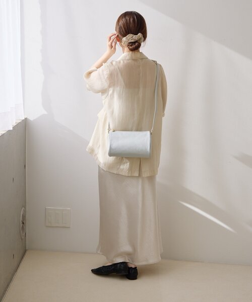 gemeil(ジェムイル)の「3WAYエッグショルダーバッグ(CE-1598)(ショルダーバッグ・レディース・ボルドー/ブラック/ブルー系その他/グレイッシュベージュ/バーガンディー・FREE)」の10枚目の写真