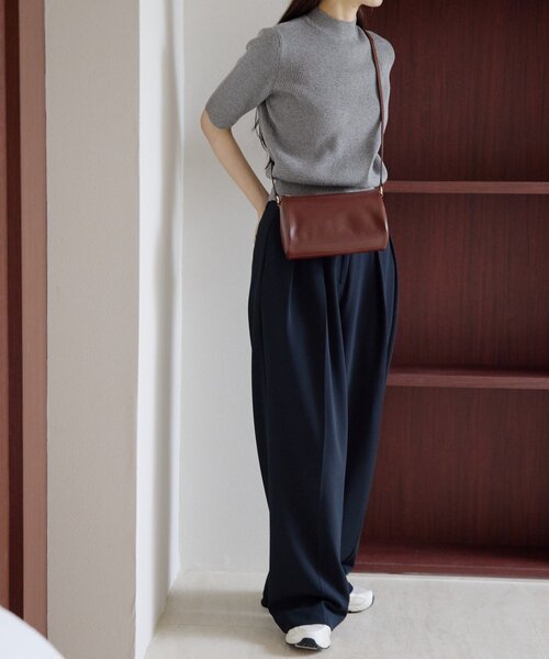 gemeil(ジェムイル)の「3WAYエッグショルダーバッグ(CE-1598)(ショルダーバッグ・レディース・ボルドー/ブラック/ブルー系その他/グレイッシュベージュ/バーガンディー・FREE)」の17枚目の写真