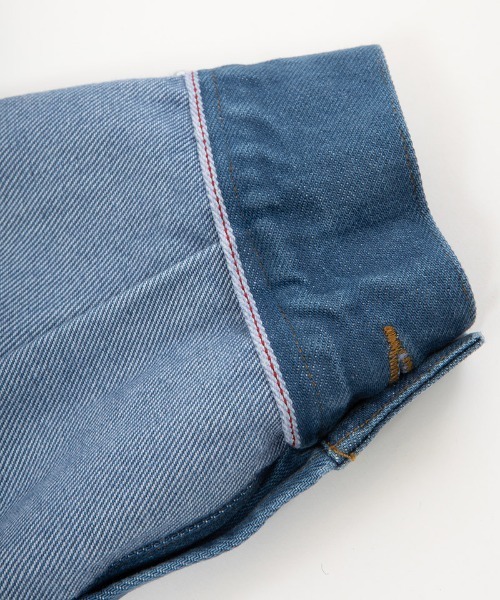 430（フォーサーティ）の「mj11000-SLVG DENIM JACKET H-WASH デニムジャケット(25-141)（デニムジャケット・メンズ・インディゴブルー/ブラック・0/1/2/3）」の9枚目の写真