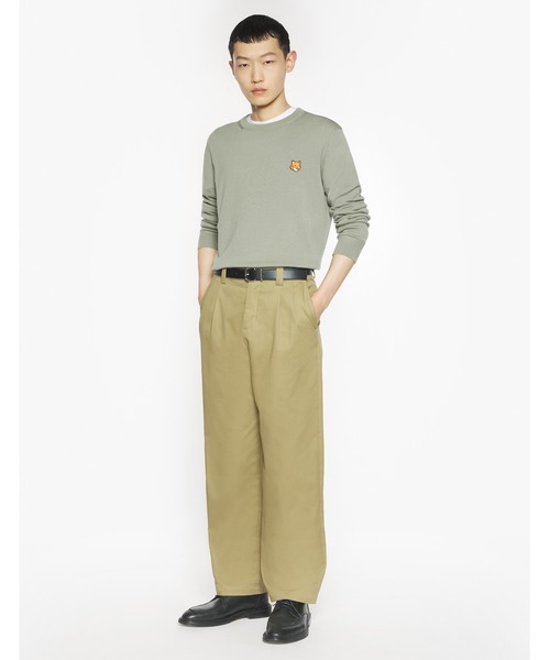 FOX HEAD MERINO REGULAR JUMPER（ニット/セーター）｜Maison Kitsune