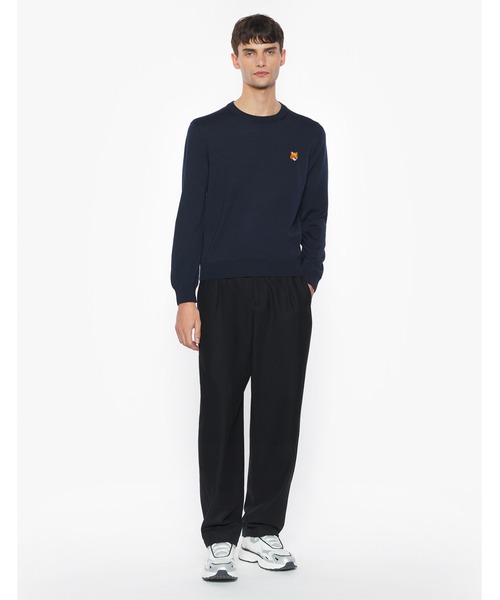 FOX HEAD MERINO REGULAR JUMPER（ニット/セーター）｜Maison Kitsune