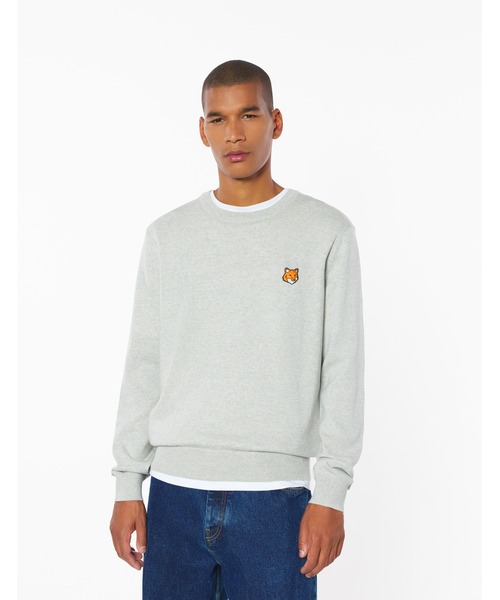 FOX HEAD MERINO REGULAR JUMPER（ニット/セーター）｜Maison Kitsune