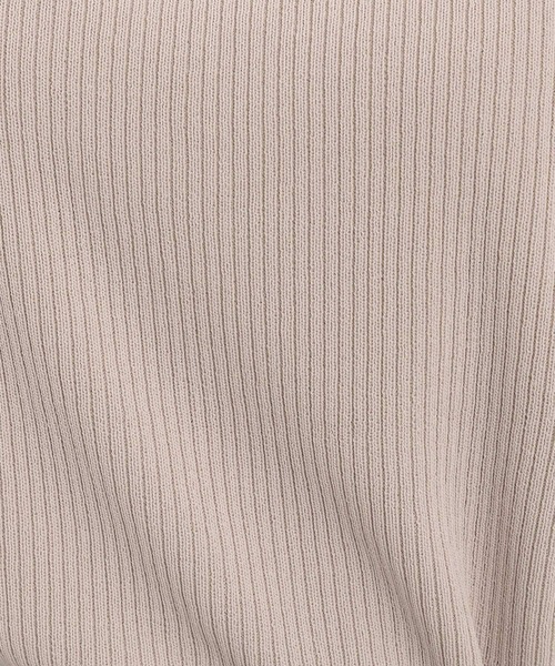 Andemiu（アンデミュウ）の「【リブシリーズ】2WAYリブタンク581500（ニット/セーター・レディース・グリーン/ブラック/グレー・FREE）」の4枚目の写真