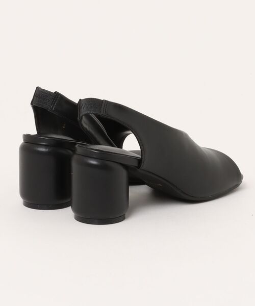 Fabby fabby（ファビィーファビィー）の「アシンメトリーバックストラップサンダル（サンダル・レディース・ブラック/ブラウン系その他/シルバー/ブラック系その他・LARGE/MEDIUM/SMALL）」の16枚目の写真