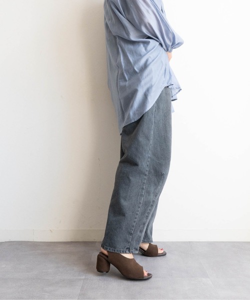 Fabby fabby（ファビィーファビィー）の「アシンメトリーバックストラップサンダル（サンダル・レディース・ブラック/ブラウン系その他/シルバー/ブラック系その他・LARGE/MEDIUM/SMALL）」の17枚目の写真