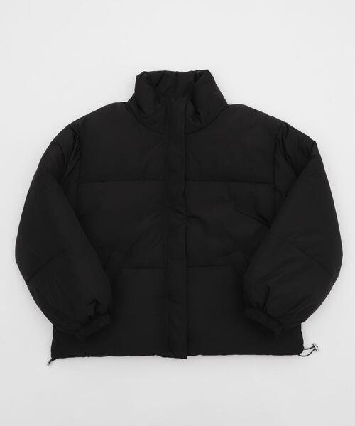 WEGO（ウィゴー）の「WEGO/2WAYフードパファーブルゾン（ダウンジャケット/コート・レディース・アイボリー/ブラック・SMALL/MEDIUM）」の21枚目の写真