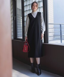 ANY SIS（エニィスィス）の「ビューティサーモ2WAYストレッチ ジャンパースカート（スカート・レディース）」
