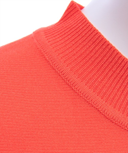 CLEAR BASIC（クリアベーシック）の「ティアードノースリーブニットチュニック[オフィスカジュアル 着回し抜群 大人]≪AW新作≫（チュニック・レディース・ブラック/ブルー/グリーン/ブラウン/オレンジ・F）」の18枚目の写真