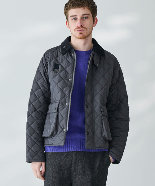 Barbour バブアー オイルドジャケット キルティング 防水加工 4L Barbour×AOURE】別注キルティングジャケット（ダウンジャケット
