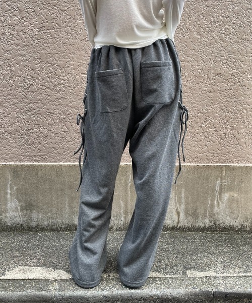 セール】レースアップスウェットパンツ（スウェットパンツ）｜AIC