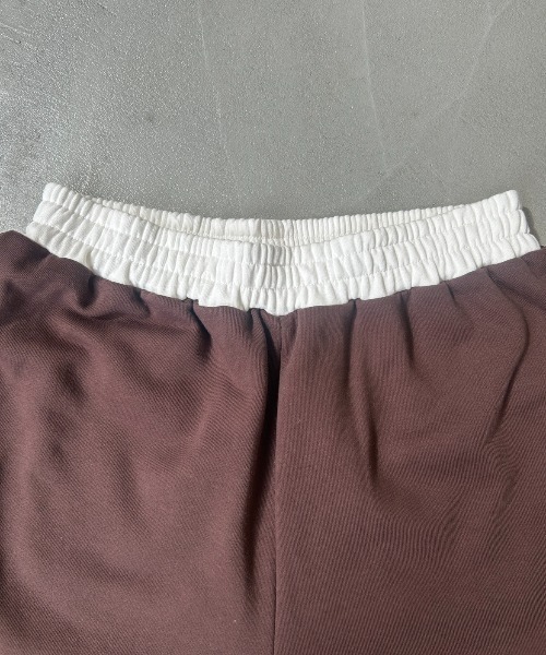 AIC.（エーアイシー）の「レースアップスウェットパンツ（スウェットパンツ・レディース・チャコールグレー/ブラウン・FREE）」の3枚目の写真