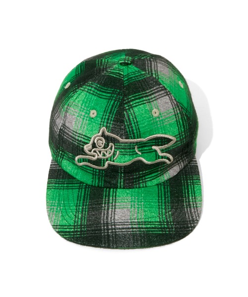 ICECREAM(アイスクリーム)の「APPLIQUE LOGO FLANNEL CHECK CAP(キャップ・メンズ・ブラウン系その他/グリーン系その他・ONE SIZE)」の4枚目の写真