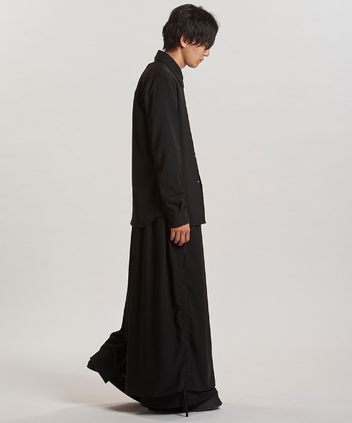 NO ID.(ノーアイディ)の「ms6244-リベットタックSH シャツ(457006-319S)(シャツ/ブラウス・メンズ・ホワイト/ブラック/ストライプ・1/2)」の17枚目の写真