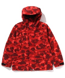 A BATHING APE(AxCVOGCv)COLOR CAMO SNOWBOARD JACKET(~^[WPbg)