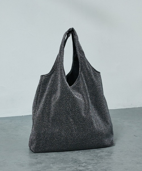 AT CREATION(アットクリエイション)の「【AT CREATION】ラメ トートバッグ(トートバッグ・レディース・ブラック/ピンク/シルバー/イエロー/オレンジ/ブルー/グリーン・フリー)」の22枚目の写真