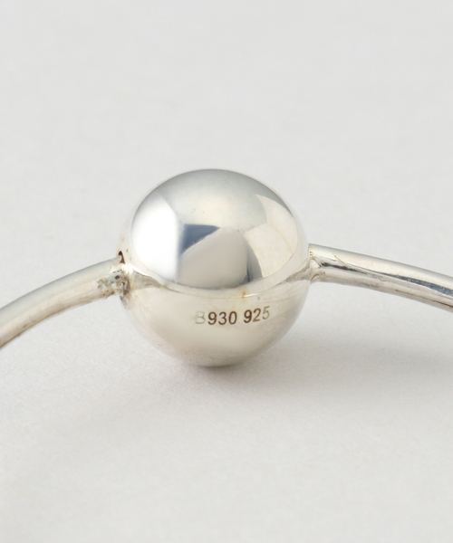 SLOBE IENA（スローブイエナ）の「Les Beads フープピアス ESS-015（ピアス（両耳用）・レディース・シルバー・FREE）」の8枚目の写真